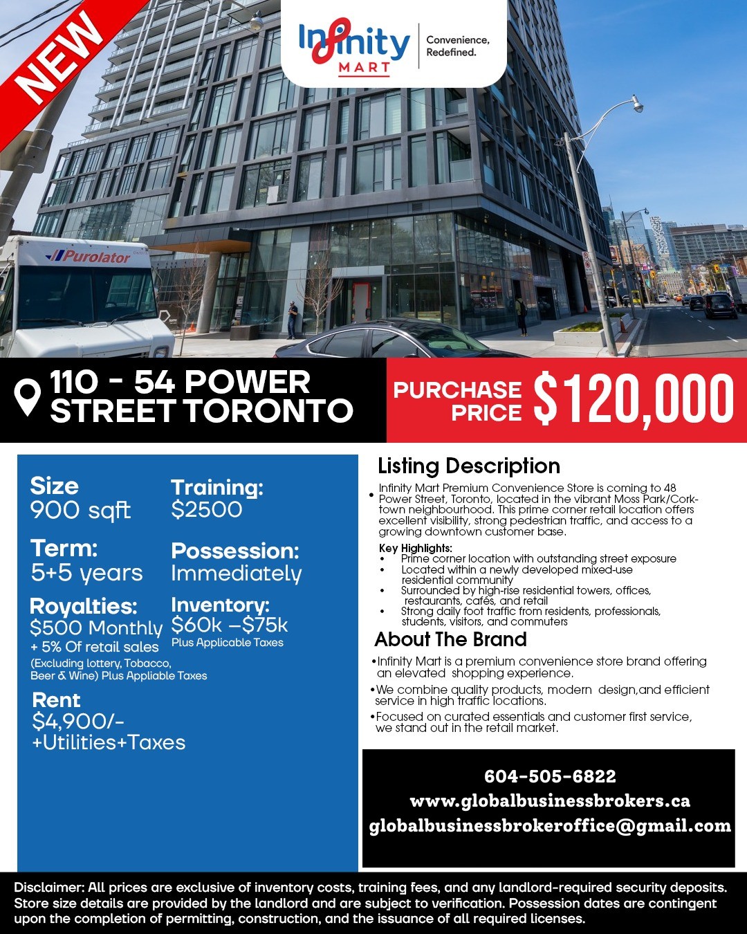 Infinity Mart C Store in Toronto, Ontario